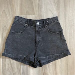 Express | super high waisted jean shorts